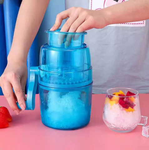 Máquina Trituradora De Hielo Con Palanca Manual